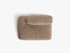 Micadoni Ecksofa-Modul Martina 1-Sitzer Links Samt Dunkelbeige Bild 4