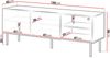 TV-Lowboard Trigev 150 2D mit 2 Drehtüren (Farbe: Nuss Warmia) Bild 5