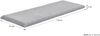 Bankpolster Sitzkissen 110x35 Auflage Stoffbezug grau 81.20-110-P21 Bild 2