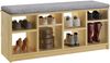 Bankpolster Sitzkissen 110x35 Auflage Stoffbezug grau 81.20-110-P21 Bild 3