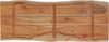 vidaXL Tischplatte 100x40x2,5cm Rechteckig Massivholz Akazie Baumkante 370612 Bild 4