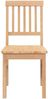vidaXL Esszimmerstühle 2 Stk. Massivholz Gummibaum 4102428 Bild 5