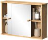 Badspiegelschrank Mireo Bambus 55 x 40 cm mit 2 Schiebetüren Vicco Bild 5