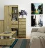 Home Collective Kommode 40 cm breit Holz Highboard Sideboard für Flur Schlafzimmer Wohnzimmer (Mehrzweckschrank Schrank schmal Kommode Schlafzimmer mit Schubladen), Kinderzimmer Organizer, 109 cm hoch mit 6 Schubladen Artisan Eiche Bild 3