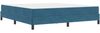 vidaXL Boxspringbett mit Matratze Dunkelblau 180 x 200 cm Stoff 3398711 Bild 4