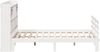 vidaXL Massivholzbett mit Regal ohne Matratze Weiß 180x200 cm Kiefer 3322803 Bild 5