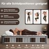 Boxspringmatratze Taschenfederkernmatratze Matratze H3, 7-Zone Federkernmatratze, Hiazurm, 22 cm hoch, (Atmungsaktiv, Orthopädische, mit Spannbettlaken, Qualitätsmatratzen Für Kinder und Erwachsene), Matratze 90x200 cm Bild 2