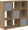 vidaXL Sideboard mit Schubladen Artisan-Eiche 73,5 x 24 x 69,5 cm 8000483 Bild 2