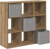 vidaXL Sideboard mit Schubladen Artisan-Eiche 73,5 x 24 x 69,5 cm 8000483 Bild 5