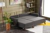 Eckschlafsofa, 'Bella', 85 x 81 x 205, Anthrazit Bild 3