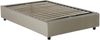 Dmora Doppelbett Abici, Bettkasten mit Stoffbezug, 100 % Made in Italy, Öffnung vorne, inklusive Matratze 120 x 200 cm, Beige Bild 5