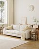 HEYZOEY Rattan Nachttisch 3-Tier mit Schublade und Regal Nussbaum braun Bild 5