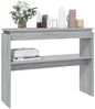 Konsolentisch, Beistelltisch, Konsole Grau Sonoma 102x30x80 cm Holzwerkstoff Bild 5