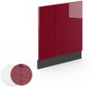 Frontblende Fame-Line Bordeaux Hochglanz 60 cm ohne Arbeitsplatte Vicco Bild 4