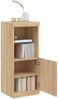 vidaXL Sideboard mit LED-Leuchten Sonoma-Eiche 41x37x100 cm 836688 Bild 4