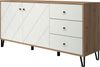 Places of Style Sideboard Tarragona, Kommode, Fräsungen in Rautenoptik, Breite 183 cm Bild 4