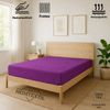 EXKLUSIV HEIMTEXTIL Frottee Spannbettlaken Premium 140 - 160 x 200 cm Lila 80% Baumwolle 20% Polyester Öko - Tex Zertifiziert Bed-Sheet Bettlaken Spannbetttuch Bild 2