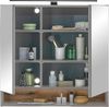 BASIC by Balculina Spiegelschrank Denver Spiegelschrank, Badezimmerschrank BxHxT 80x75x22 (1-St) Breite 80 cm, Tür L/R montierbar, Softclose Bild 4