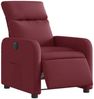 vidaXL Relaxsessel Elektrisch Weinrot Stoff 3206684 Bild 3