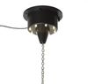 SATISFIRE Discolicht Motor für Spiegelkugel bis 20cm Discokugel warmweiße LED Drehmotor, warmweiß (2100K bis 3000K) Bild 3