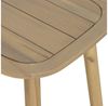 IDIMEX Beistelltisch SURIN, Gartentisch 50x50 cm aus massivem Akazienholz mit Lamellenoptik Natur Bild 3