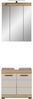 Badkombination B/H/T: 60x191x34 cm in Evoak Oak Nachbildung Bild 2