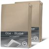 One Home Spannbettlaken Jersey, Jersey, Gummizug: rundum, (2 Stück), Double Pack mit Rundumgummizug, weich Bild 5