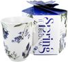 DUO Spring in bloom Becher 460 ml BLUE FLOWERS in dekorativer Box, New Bone China Porzellan Bild 3
