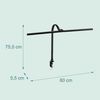 Relaxdays Klemmbare Schreibtischlampe LED 80 cm Bild 4