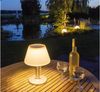 Solar LED Akku-TischleuchteØxH 28x20cm, 100/50lm, 20lm, IP44 Bild 3