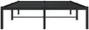 vidaXL Bettgestell Metall Schwarz 120x200 cm 373653 Bild 5