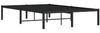vidaXL Bettgestell Metall Schwarz 120x200 cm 373653 Bild 4