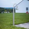 Lindby Außen-Stehlampe Damion, Edelstahl Alu IP44, 1 x 60 W Bild 4