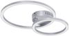 ZMH LED Deckenleuchte 23W Weiß Küchenlampe 3000K 40cm Warmweiß Modern Design 2-Ringe, LED fest integriert, led, modern, küche, wohnzimmer, schlafzimmer, design, flur Bild 2