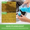 Green Bean® Indoor Sitzsack waschbar, EPS-Perlen Füllung / Cordstoff gelb, 90x110 cm Bild 4