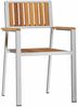 vidaXL Gartenstuhl 8 pcs Massives Akazienholz und Edelstahl 3334852 Bild 4