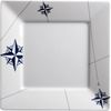 Marine Business Teller Essteller, flach groß, 25x25 cm, eckig - Northwind - einzeln Bild 3