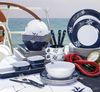 Marine Business Teller Essteller, flach groß, 25x25 cm, eckig - Northwind - einzeln Bild 2