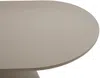 Vente-unique - VALIANA Esstisch Holz, Platte SchokoladenbraunBeige - B 90 cm x H 76 cm x L 180 cm Bild 4