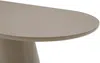Vente-unique - VALIANA Esstisch Holz, Platte SchokoladenbraunBeige - B 90 cm x H 76 cm x L 180 cm Bild 5