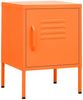 vidaXL Nachttisch Orange 35x35x51 cm Stahl 336210 Bild 2
