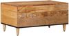 vidaXL Couchtisch Natur 80 x 50 x 40 cm Massivholz Mango 4018264 Bild 5