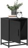 vidaXL Nachttische 2 Stk. Schwarz 40x31x50 cm Holzwerkstoff und Metall 848710 Bild 4
