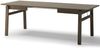 Selsey 'Plot' Esstisch ausziehbar, Dunkle Eiche-Optik, ca. 75 x 149–269 x 85 cm Bild 2