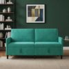vidaXL Sofa mit Stauraum Türkis 172 x 78 x 87 cm Polyester 42036971 Bild 3
