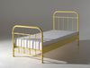 Metallbett Karlyn 210x98x111 Einzelbett Metall Gelb Bild 4