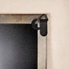 Wandspiegel quadratisch Weiß Bilderrahmen Fensterladen Fotorahmen Flur Holzdeko Bild 5