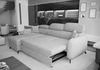 AX LIVING Ecksofa mit Schlaffunktion Ribella 5 L-Form 265cm Samt in Creme Links Bild 4