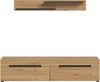 TV Element inkl. Wandboard (B/H/T: 170x38x33 cm) in Artisan Nachbildung Bild 2