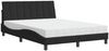 vidaXL Bett mit Matratze "Hanko" Schwarz 140x200 cm Samt 3208600 Bild 2
